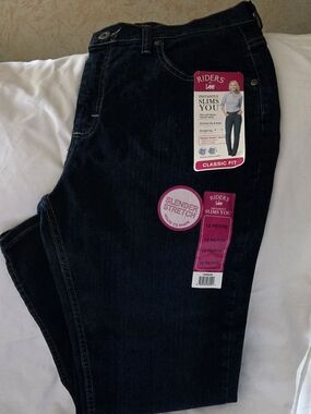 Lee Dark Blue Women’s Straight Leg Jeans